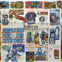 Italia Mondiali (2006), 160 x 196 cm, acrylic on canvas, inv. PH581B